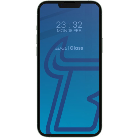 Szkło hartowane Bizon Glass Edge do iPhone 13 Pro Max, czarne