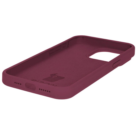 Etui silikonowe Bizon Soft Case do iPhone 15 Pro Max, ciemnofioletowe