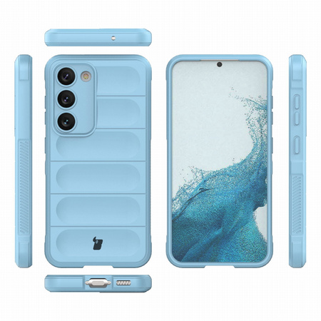 Pancerne etui Bizon Case Tur do Galaxy S23, jasnoniebieskie