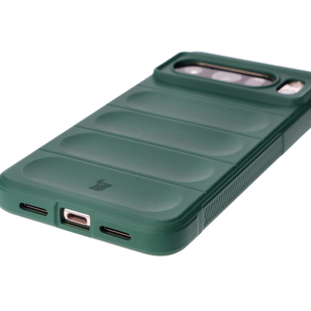 Pancerne etui Bizon Case Tur do Google Pixel 8 Pro, ciemnozielone