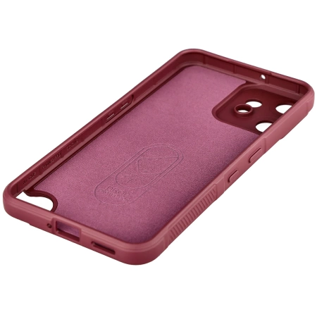 Pancerne etui Bizon Case Tur do Nothing CMF Phone 2 Pro, burgundowe