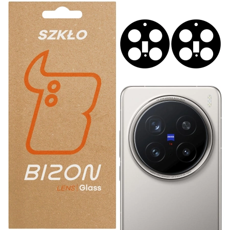 Szkło na aparat Bizon Glass Lens do Vivo X200 Pro, 2 sztuki
