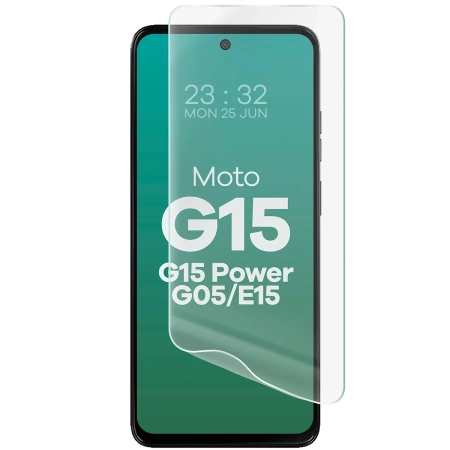 Folia hydrożelowa na ekran Bizon Glass Hydrogel Front do Motorola Moto G15 / G15 Power / G05 / E15, 1 sztuka