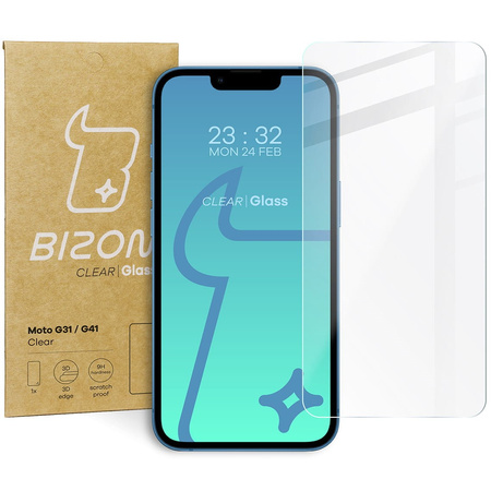 Szkło hartowane Bizon Glass Clear do Motorola Moto G31 / G41