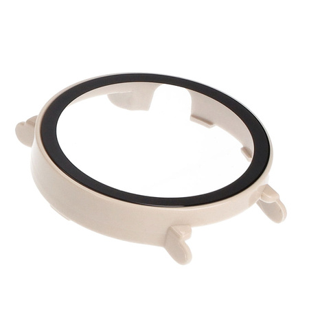 Etui Bizon Case Watch Adamo do Huawei Watch GT 4 41 mm, beżowe