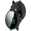Etui ze szkłem do zegarka Bizon Case Watch Adamo do Garmin Vivoactive 6, czarne matowe