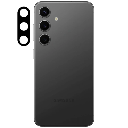 Szkło na aparat Bizon Glass Silk Lens do Galaxy S24, 2 sztuki