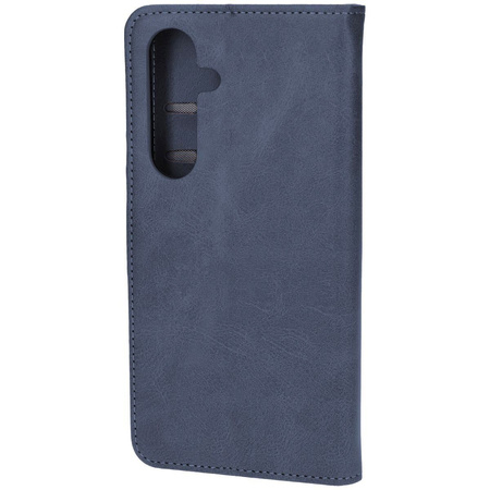Etui z klapką Bizon Case Pocket do Galaxy S24 FE, granatowe
