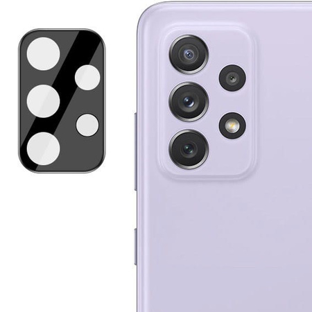 Szkło na aparat Bizon Glass Silk Lens dla Galaxy A73 5G, 2 sztuki