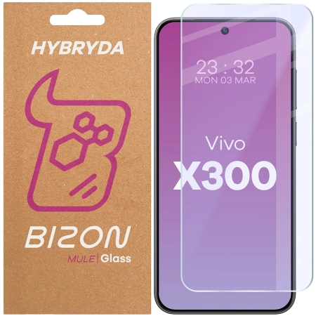 Elastyczne szkło hybrydowe Bizon Glass Mule do Vivo X300