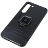Etui Bizon Case Armor Ring do Samsung Galaxy S23 Plus, czarne