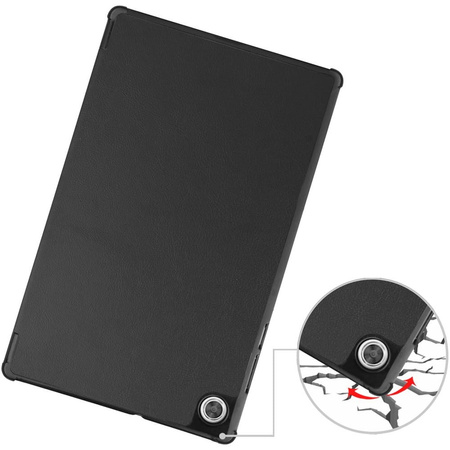 Etui Bizon Case Tab Croc do Lenovo Tab M10 Gen 2, czarne