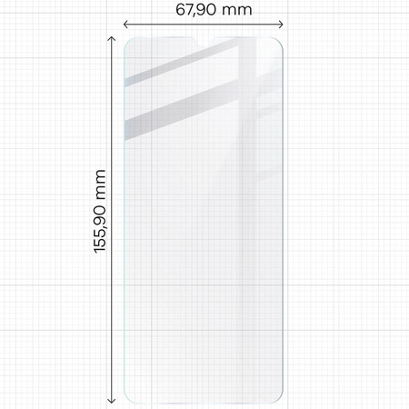 3x Szkło + szybka na aparat BIZON Clear 2 Pack do Oppo A38 4G