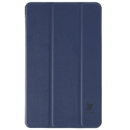 Etui z klapką Bizon Case Tab Croc do Galaxy Tab A11 / A9, granatowe