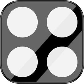 Szkło na aparat Bizon Glass Lens dla Galaxy M53 5G, 2 sztuki