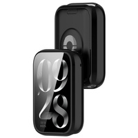 Etui z osłoną ekranu Bizon Case Watch Felipe do Xiaomi Mi Smart Band 9 Pro, czarne