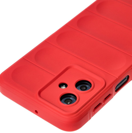 Pancerne etui Bizon Case Tur do Motorola Moto G54 5G, czerwone