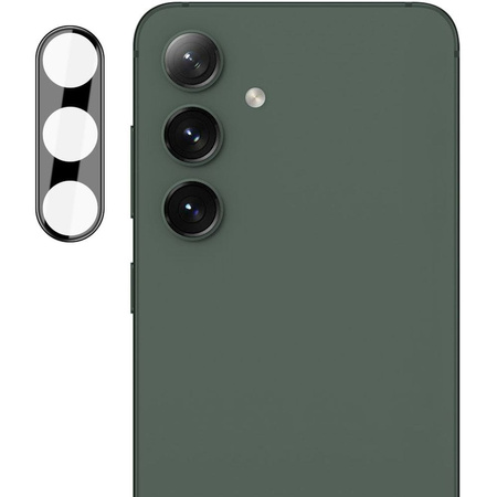 2x Szkło + szybka na aparat BIZON Edge 2 Pack do Galaxy S24 Plus