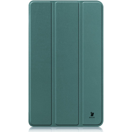 Etui Bizon Case Tab Croc do Realme Pad Mini 8.7, ciemnozielone