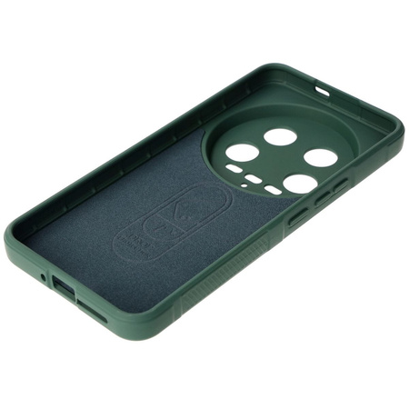 Etui Bizon Case Tur do Xiaomi 14 Ultra, ciemnozielone