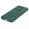 Etui Bizon Case Silicone Sq do Xiaomi 13, ciemnozielone