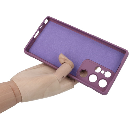 Pancerne etui Bizon Case Tur do Galaxy S23 Ultra, jasnofioletowe