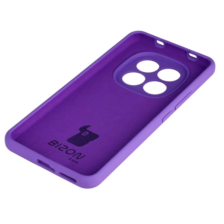 Silikonowe etui Bizon Soft Case do Xiaomi Redmi Note 15 Pro 4G, fioletowe