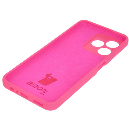 Silikonowe etui Bizon Soft Case do Realme Note 50 / Realme C53 / C51, neonowo-różowe