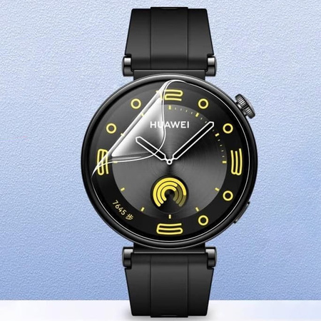 Folia hydrożelowa na ekran Bizon Glass Watch Hydrogel Duo do Huawei Watch GT 4 41 mm, 2 sztuki