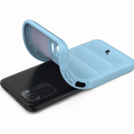 Pancerne etui Bizon Case Tur do Xiaomi Poco M5s / Xiaomi Redmi Note 10 / 10s, jasnoniebieskie