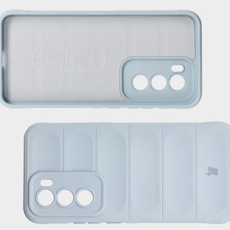 Pancerne etui Bizon Case Tur do Oppo Reno 12 Pro, jasnoniebieskie