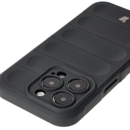 Pancerne etui Bizon Case Tur do iPhone 15 Pro, szare