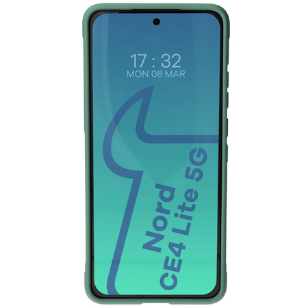 Pancerne etui Bizon Case Tur do OnePlus Nord CE4 Lite 5G, ciemnozielone