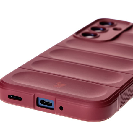 Pancerne etui Bizon Case Tur do Galaxy M35 5G, ciemnofioletowe
