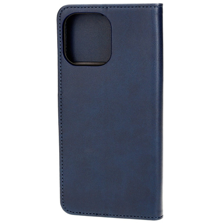 Etui z klapką Bizon Case Pocket do iPhone 14 Pro Max, granatowe
