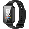 Etui ze szkłem do zegarka Bizon Case Watch Adamo do Xiaomi Smart Band 9 Active / Redmi Band 3, czarne