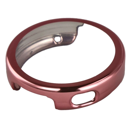 Etui z osłoną ekranu Bizon Case Watch Felipe do Huawei Watch GT6 41 mm, różowe