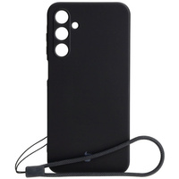 Etui Bizon Case Silicone do Galaxy A25 5G, czarne