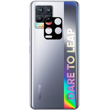 Szkło na aparat Bizon Glass Silk Lens dla Realme 8 4G / 8 Pro, 2 sztuki
