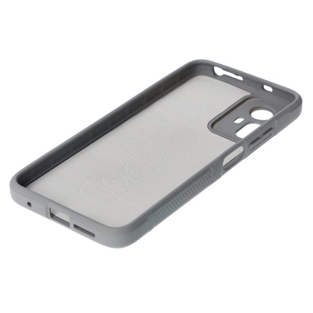 Pancerne etui Bizon Case Tur do Xiaomi Redmi Note 12S, jasnoszare