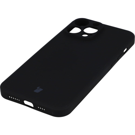 Etui Bizon Case Silicone do iPhone 13 Pro Max, czarne