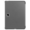 Etui Bizon Case Tab Croc do Oppo Pad 2 / OnePlus Pad, szare