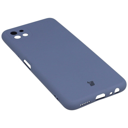 Etui Bizon Case Silicone do Galaxy A22 5G, szare