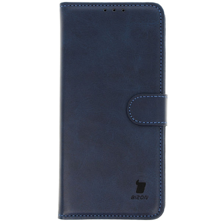 Etui z klapką Bizon Case Pocket do Realme GT 6 / 6T / Neo 6 / Neo 6 SE, granatowe