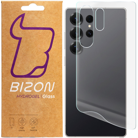 Folia hydrożelowa na tył Bizon Glass Hydrogel Back Duo do Galaxy S25 Ultra 2 sztuki