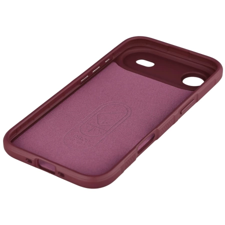 Pancerne etui Bizon Case Tur do iPhone Air, burgundowe