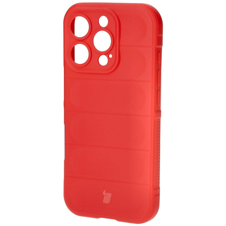 Pancerne etui Bizon Case Tur do iPhone 16 Pro, czerwone