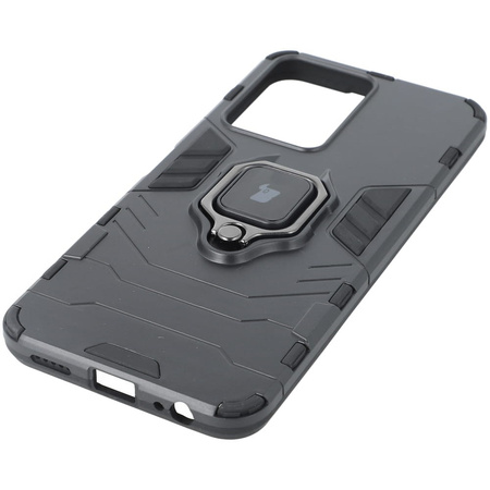 Etui Bizon Case Armor Ring do VIVO Y16, czarne