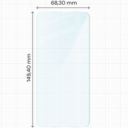 Szkło hartowane Bizon Glass Clear do Oppo Reno6 5G