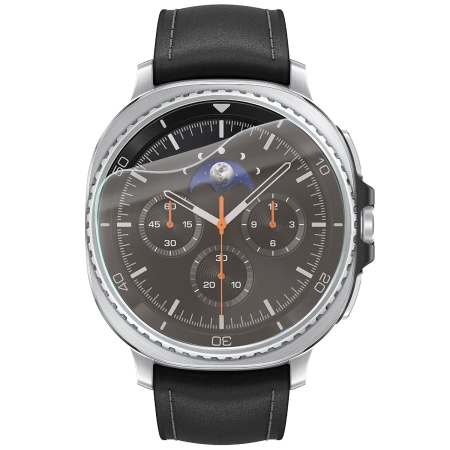 Folia matowa Bizon Glass Watch Film Sun Duo do Galaxy Watch 8 Classic 46 mm, 2 sztuki